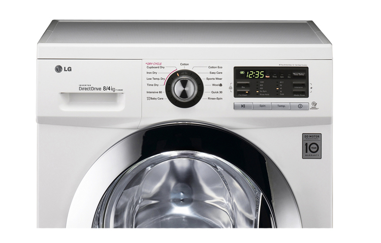 LG F1496AD washer dryer Freestanding Front-load White – image 5