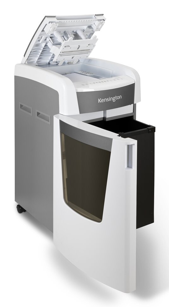 Resim Kensington OfficeAssist A6000 Mikro Kesim Kağıt İmha Makinesi, 55 dB, 2x15 mm Parçalama Boyutu, 110 L Hazne