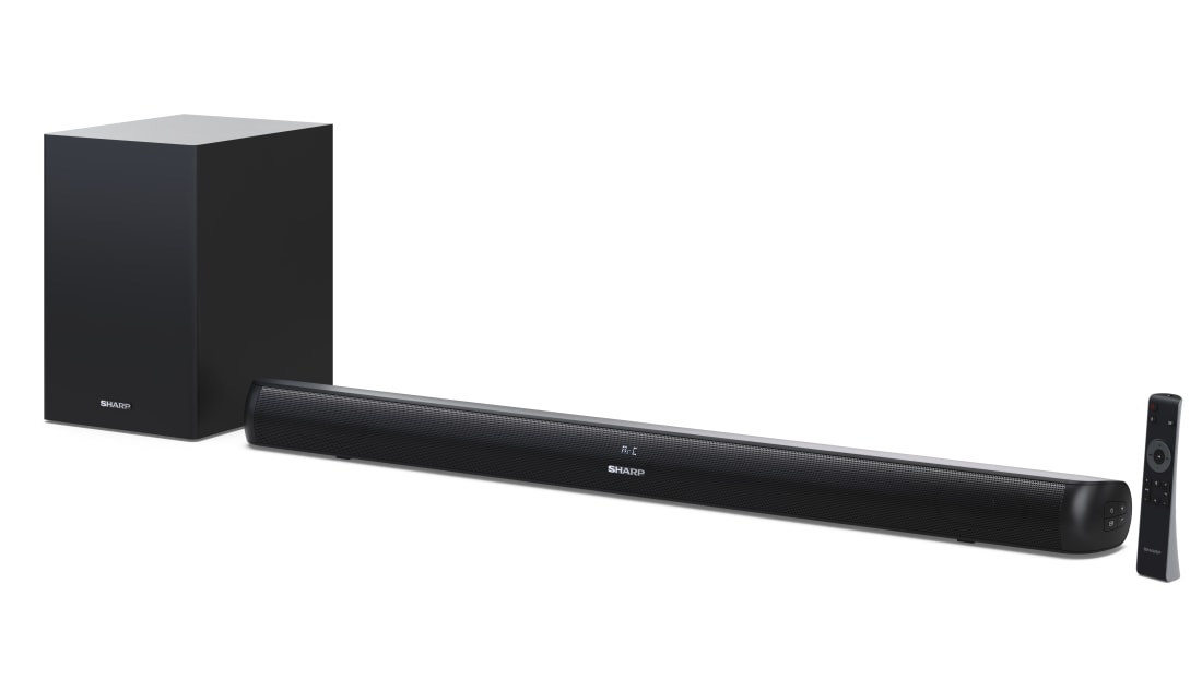 Sharp HT-SBW202 soundbar speaker Black 2.1 channels – image 7