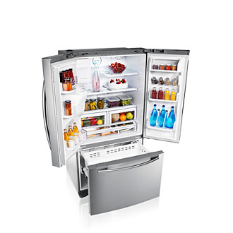 Samsung RFG23UERS side-by-side refrigerator Freestanding – image 6