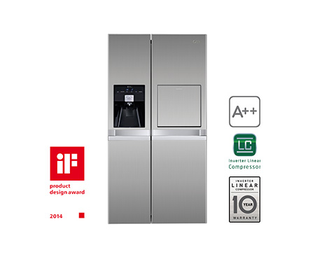 LG GSP545PVYZ8 side-by-side refrigerator Freestanding – image 2