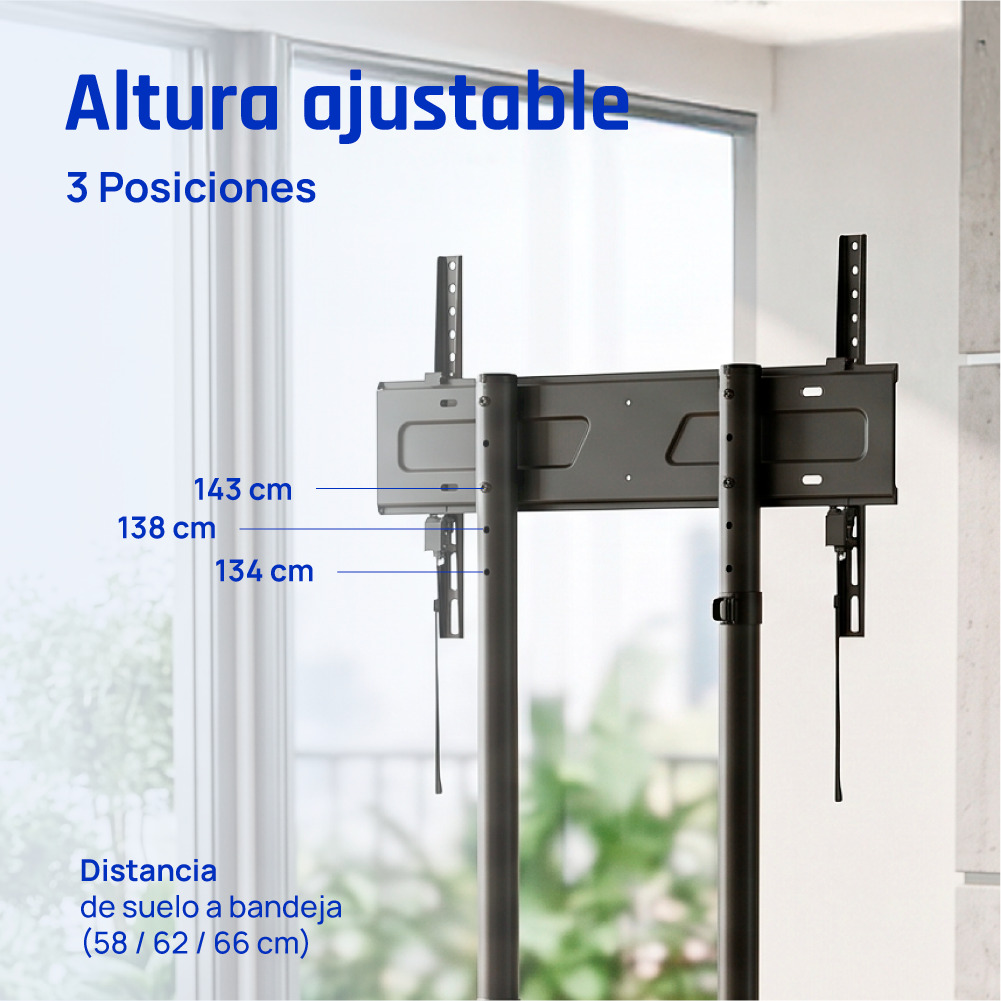 iggual SRTV75 190.5 cm (75") Black – image 5
