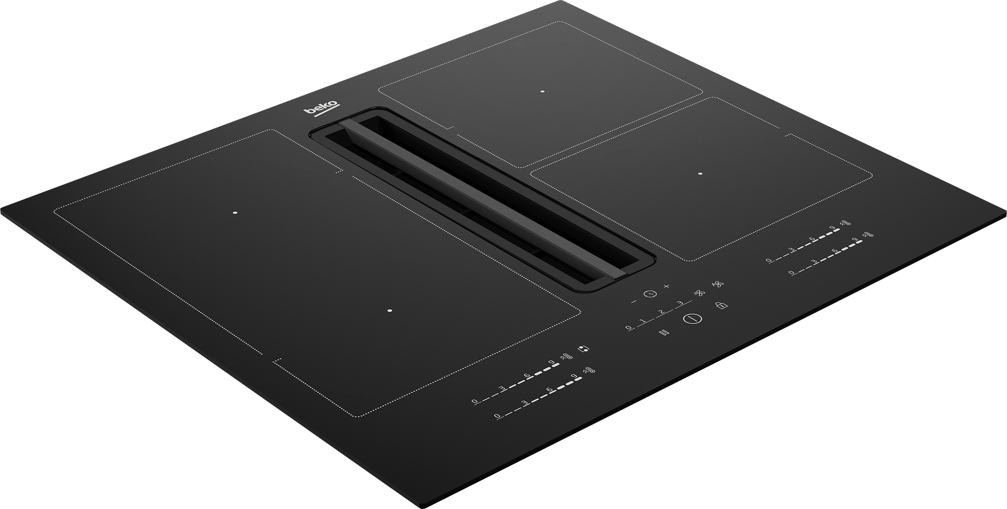 Beko HIXI64700UF hob Black Built-in – image 2