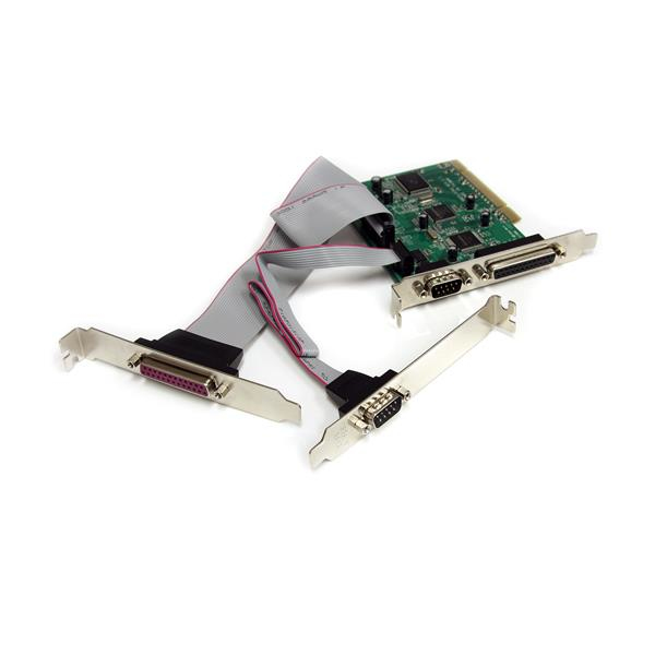 StarTech.com 2S2P PCI Serial Parallel Combo Card with 16C1050 UART – image 1