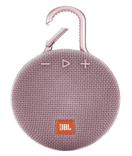 JBL Clip 3 Mono portable speaker Pink 3.3 W image 1