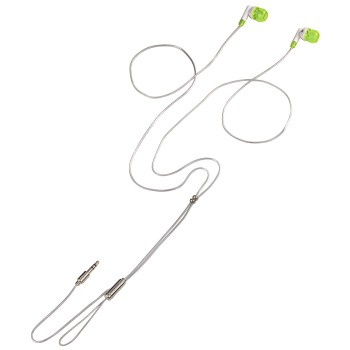 Hama ME-490 Headphones Wired In-ear Green, White