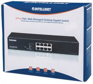 Intellinet 560542 network switch Managed L2 Gigabit Ethernet (10/100/1000) Power over Ethernet (PoE) Black – image 5
