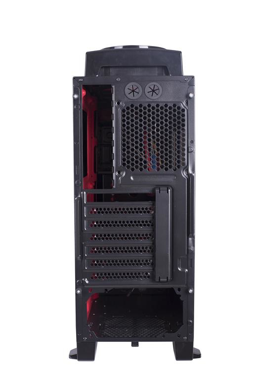 itek Defender Midi Tower Black, Red – image 4