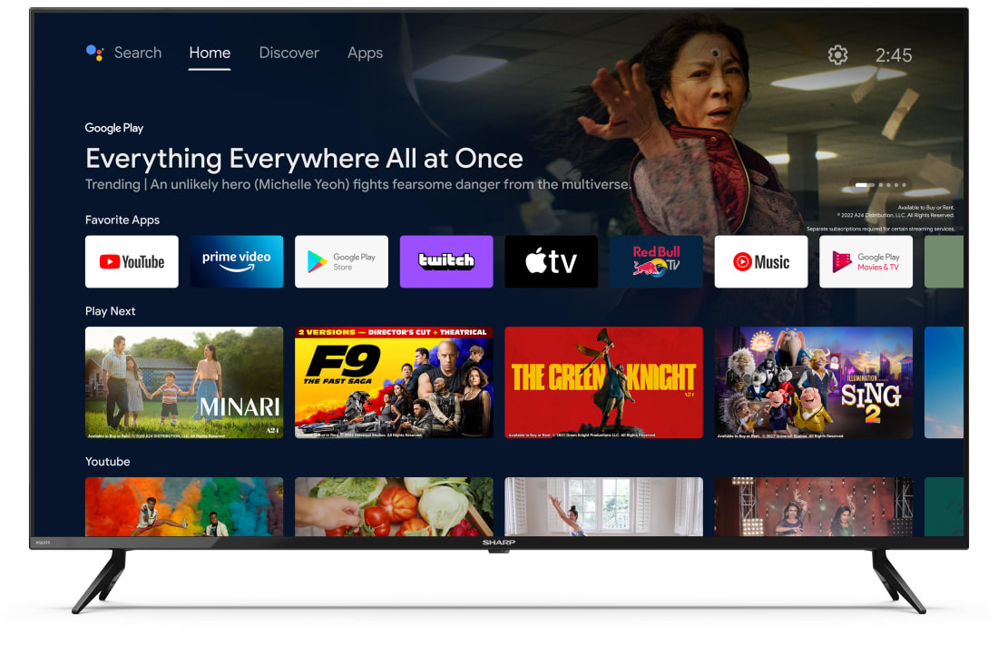 Sharp 55FL1EA TV 139.7 cm (55") 4K Ultra HD Smart TV Wi-Fi Black – image 2