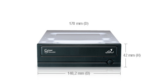 Samsung SH-S223C optical disc drive Internal Black – image 2