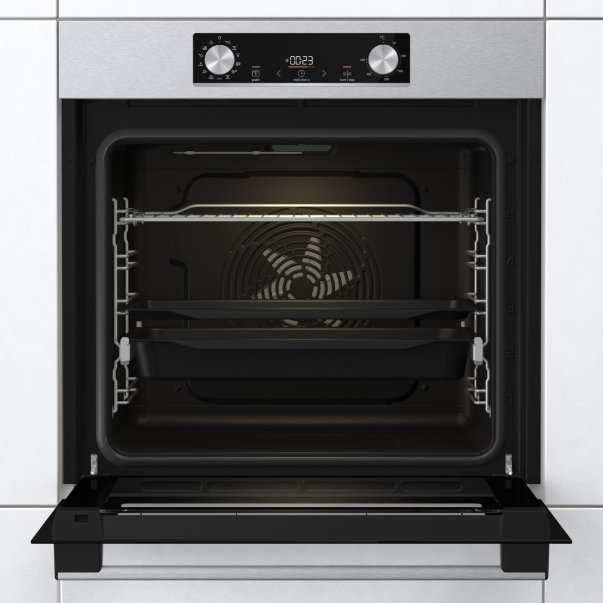 Gorenje BOS6737E06X 77 L 3500 W Black – image 2