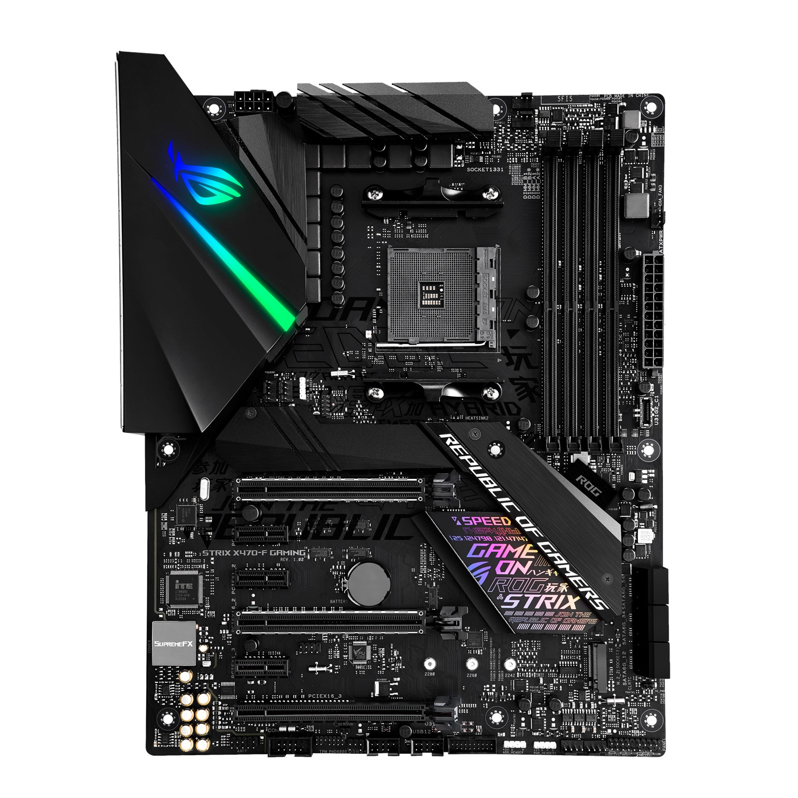 ASUS ROG STRIX X470-F GAMING, Socket-AM4 - ASUS