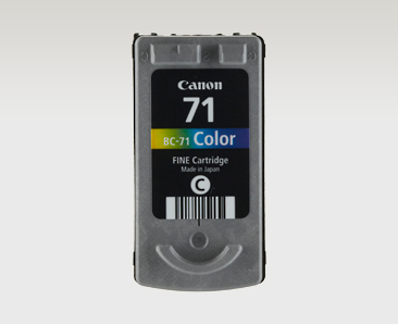 Canon BC-71 tindikassett Originaal Sinine, Roheline, Valge