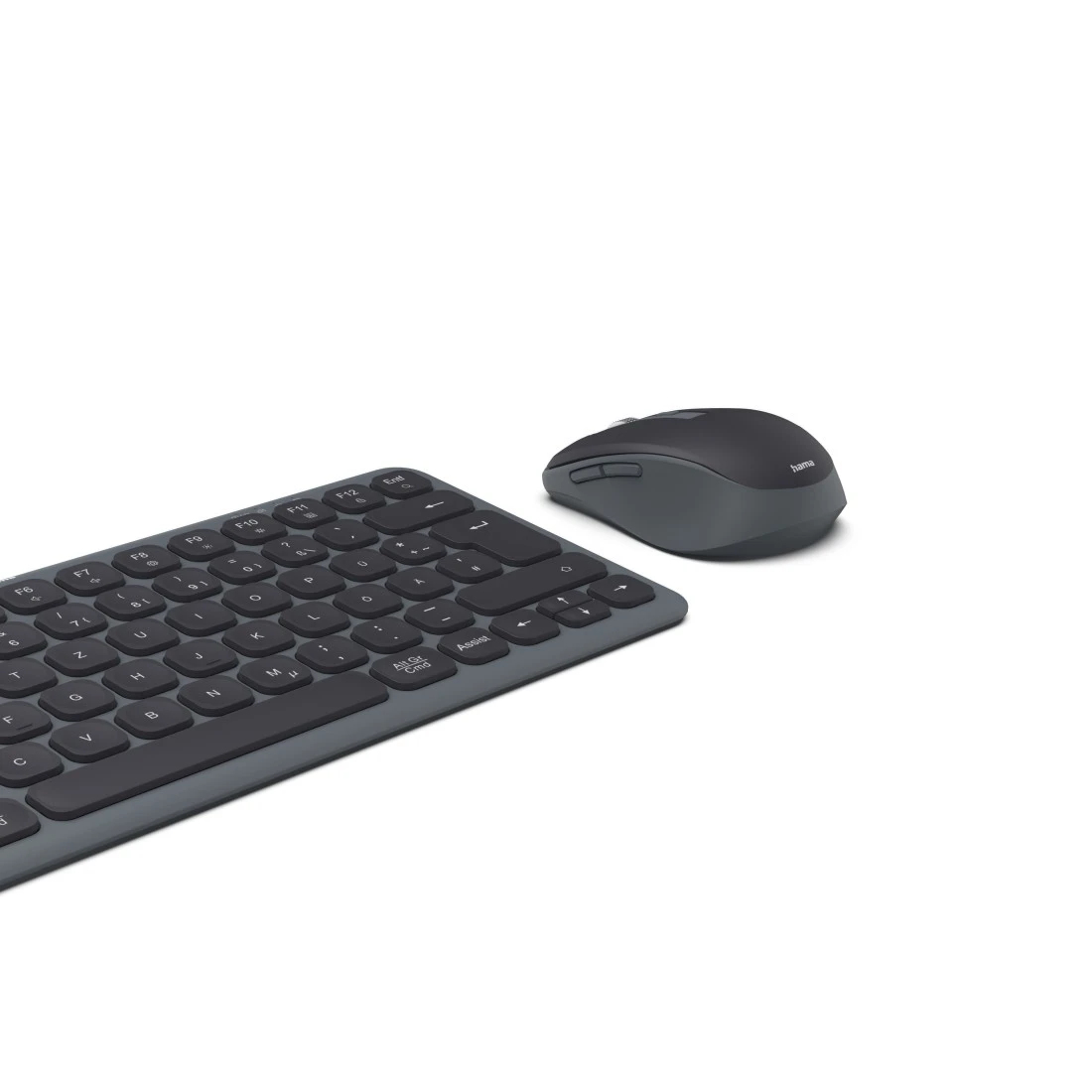 Hama WKM-500 keyboard Mouse included Home/Office RF Wireless + Bluetooth QWERTZ German Black – image 7