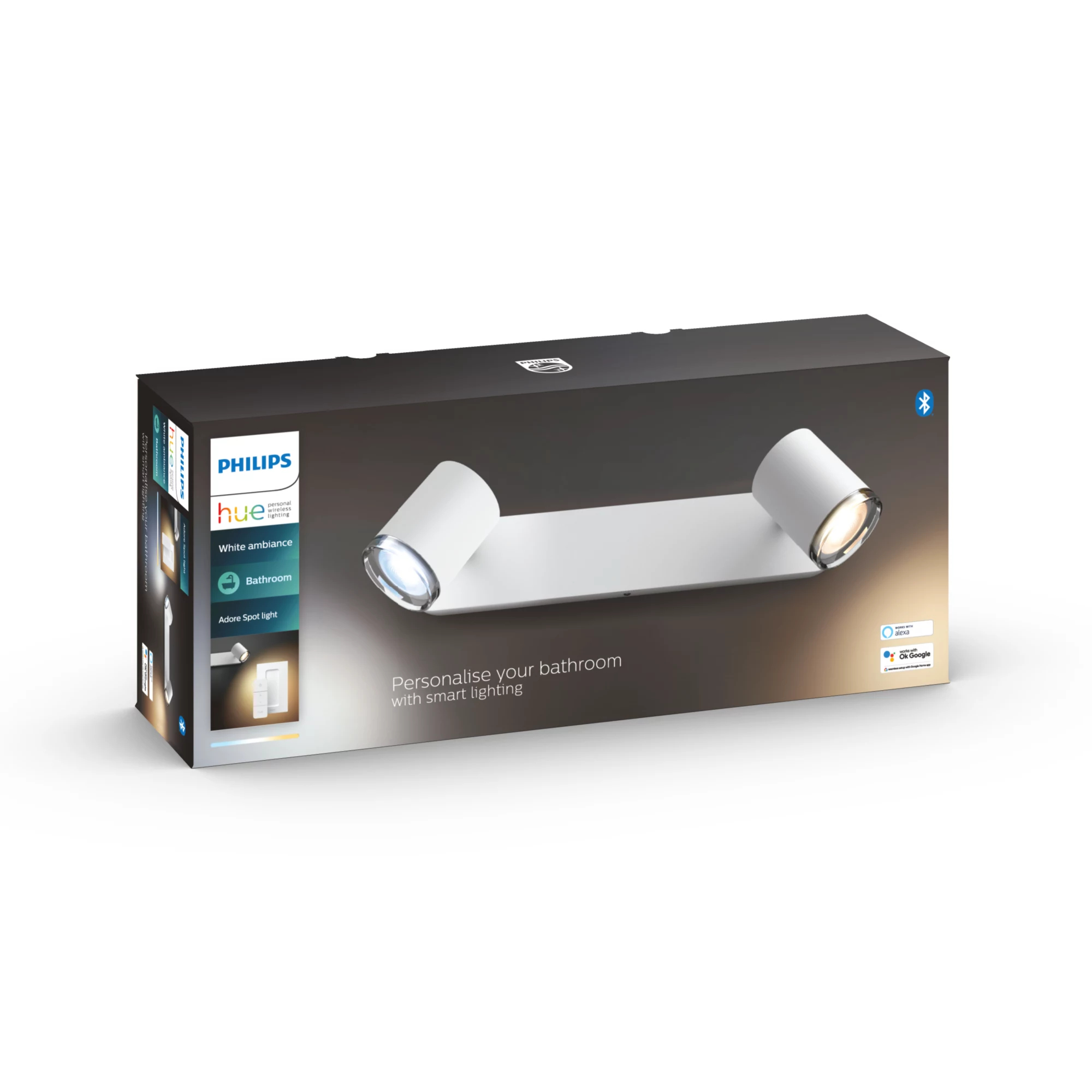 Philips by Signify Philips Hue White ambience Adore Bathroom spot light – image 3