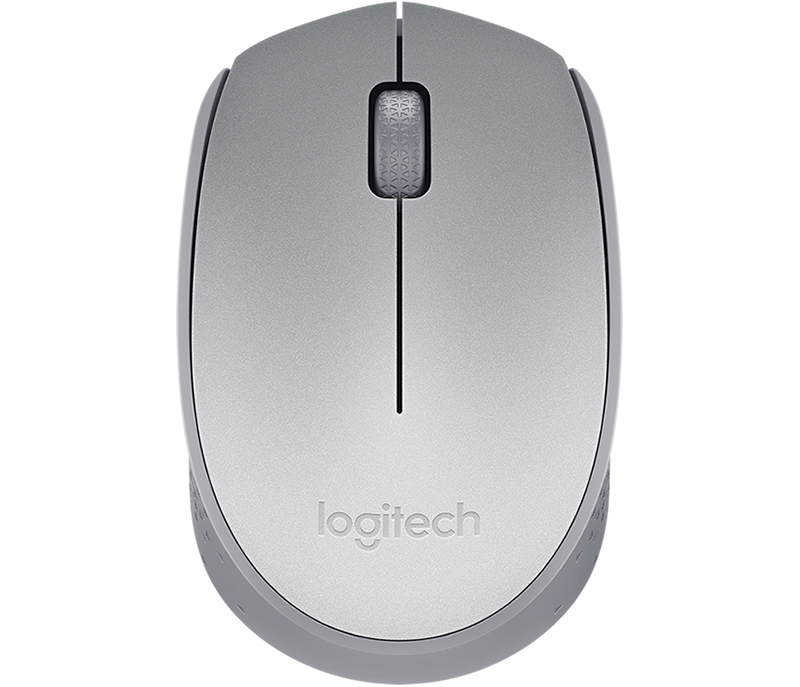 Mouse logitech m170 silver optico inalambrico mini receptor usb pc/mac/chrome