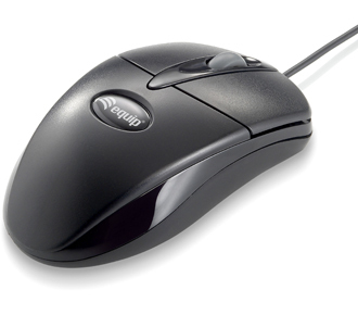 Equip 245100 mouse Office Ambidextrous USB Type-A Optical 1000 DPI