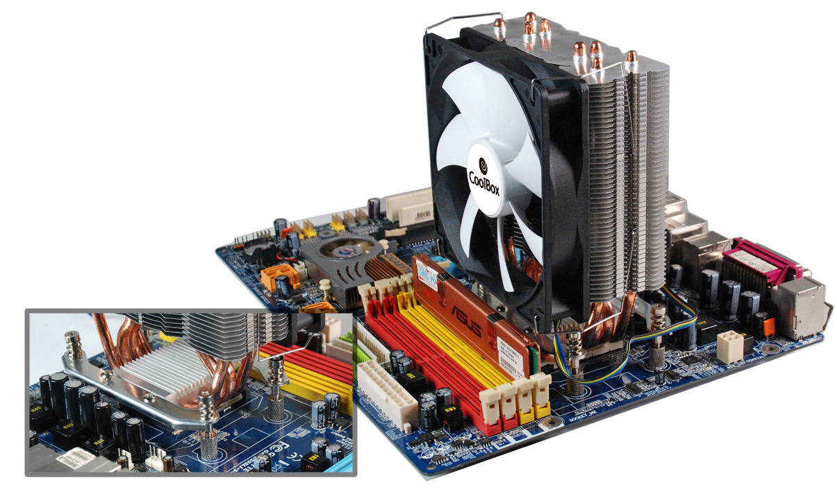CoolBox VENCOOHPQ12 computer cooling system Processor Cooler – image 5