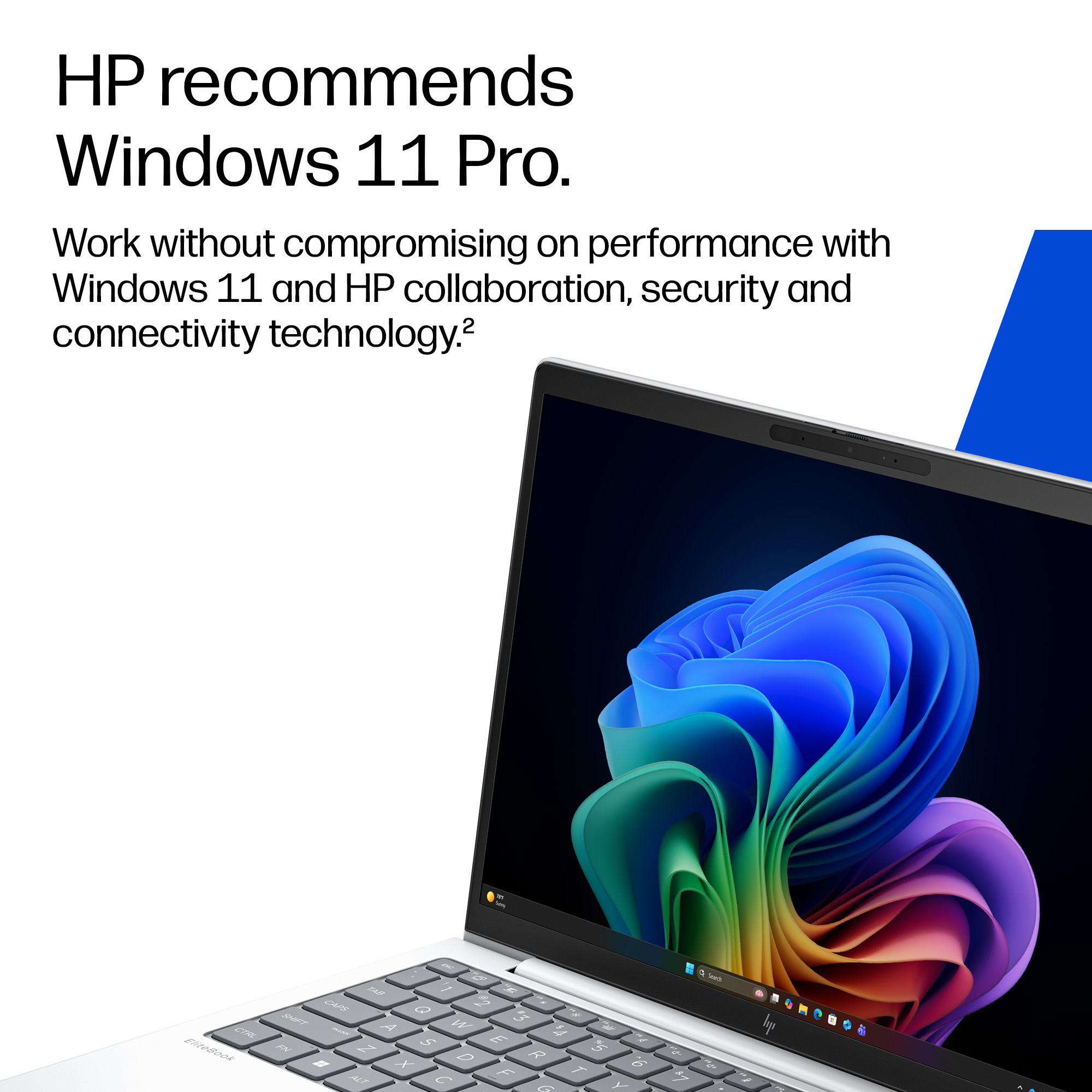 HP EB8G2I13AI U7 355 13 16GB/256 PC Copilot+ PC Intel Core Ultra 7 Laptop 33.8 cm (13.3″) WUXGA LPDDR5x-SDRAM 256 GB SSD Wi-Fi 7 (802.11be) Windows 11 Pro Silver image 8