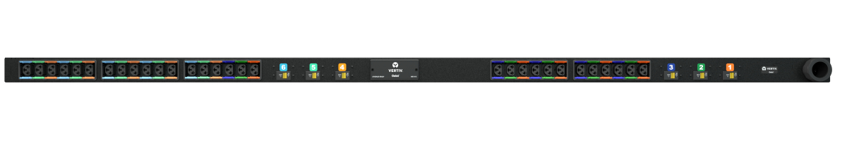 Vertiv Geist MN01XGW1-30CF18-6PS15D0A10-S-A power distribution unit (PDU) 30 AC outlet(s) 0U Black