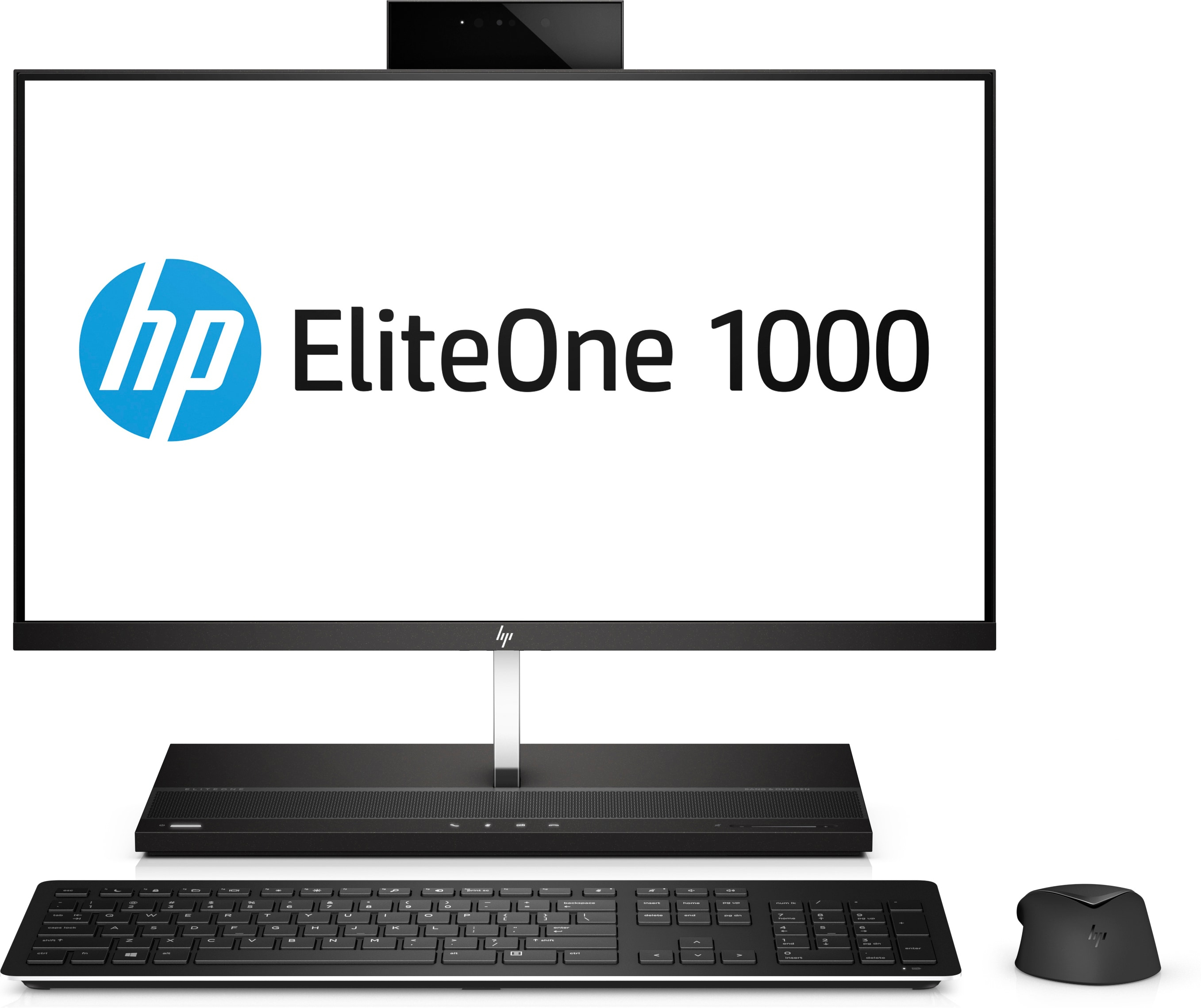 HP EliteOne 1000 G1 Intel® Core™ i5 68,6 cm (27') 3840 x 2160 pixlar 8 GB DDR4-SDRAM 256 GB SSD Allt-i-ett-dator Windows 10 Pro Svart, Silver