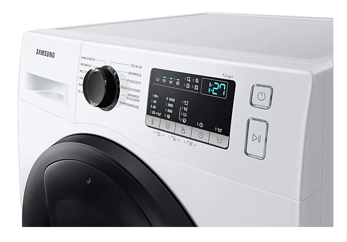 Samsung WW4000T washer dryer Freestanding Front-load Black, White – image 9