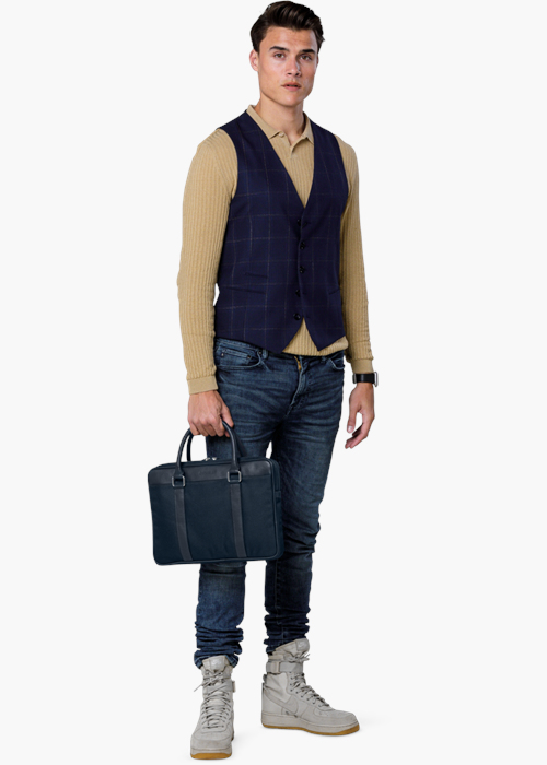 dbramante1928 Stelvio - 14" Slim Laptop Bag - Blue – image 2