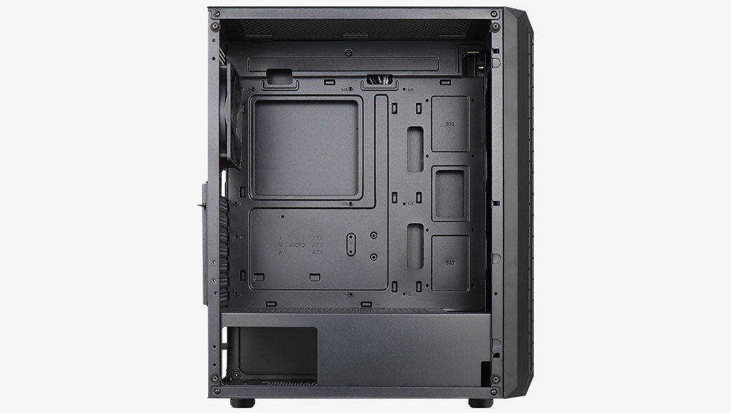 Aerocool Beam-G-BK-V1 Mini Tower Black – image 4