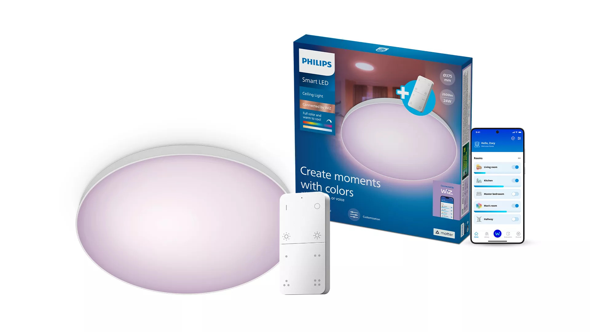 Philips by Signify Philips 8721103174604 smart lighting Wi-Fi/Bluetooth – image 2
