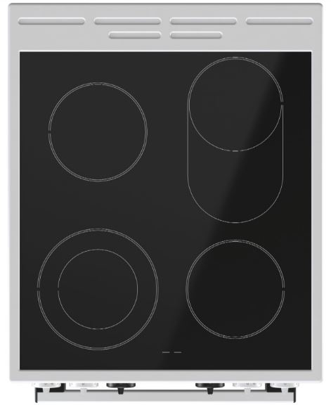 Gorenje EC5351WA cooker Freestanding cooker Electric Ceramic hob White – image 4