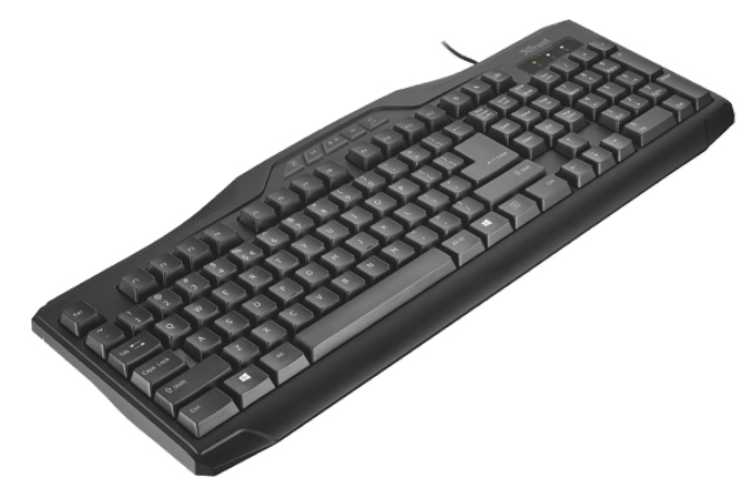 Trust 20597 keyboard Universal USB Black