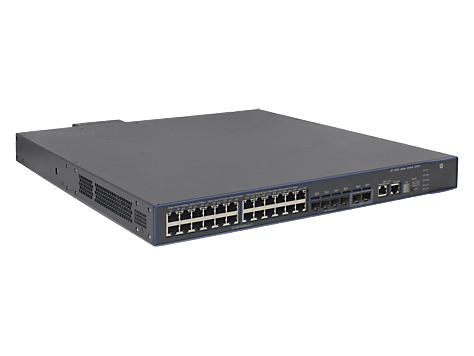 HP 5500-24G-PoE+-4SFP HI Switch w/2 Interface Slots – image 4