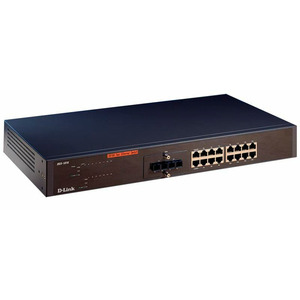 D-Link DES-1016 network switch Unmanaged Black