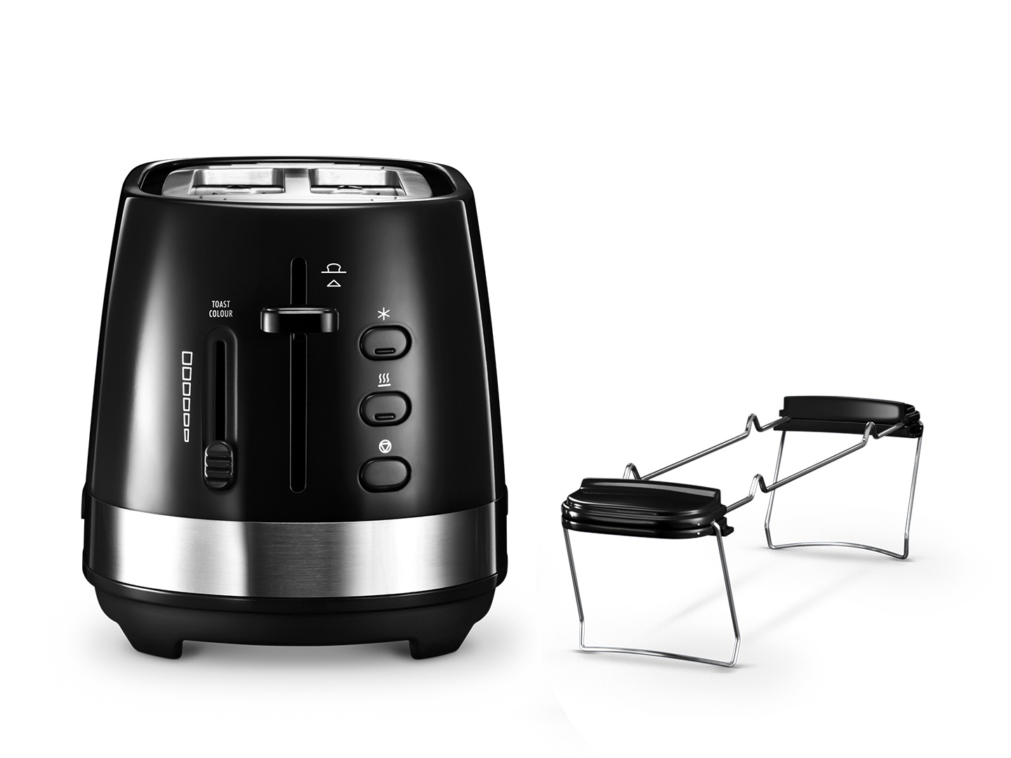 De’Longhi Toaster Active Line CTLA 2103.BK — vue 1 sur 2