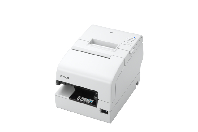 Epson TM-H6000V-213P1: Serial, MICR, White, PSU, EU