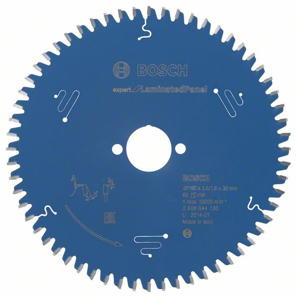 Bosch 2 608 644 130 lama circolare 19 cm 1 pz