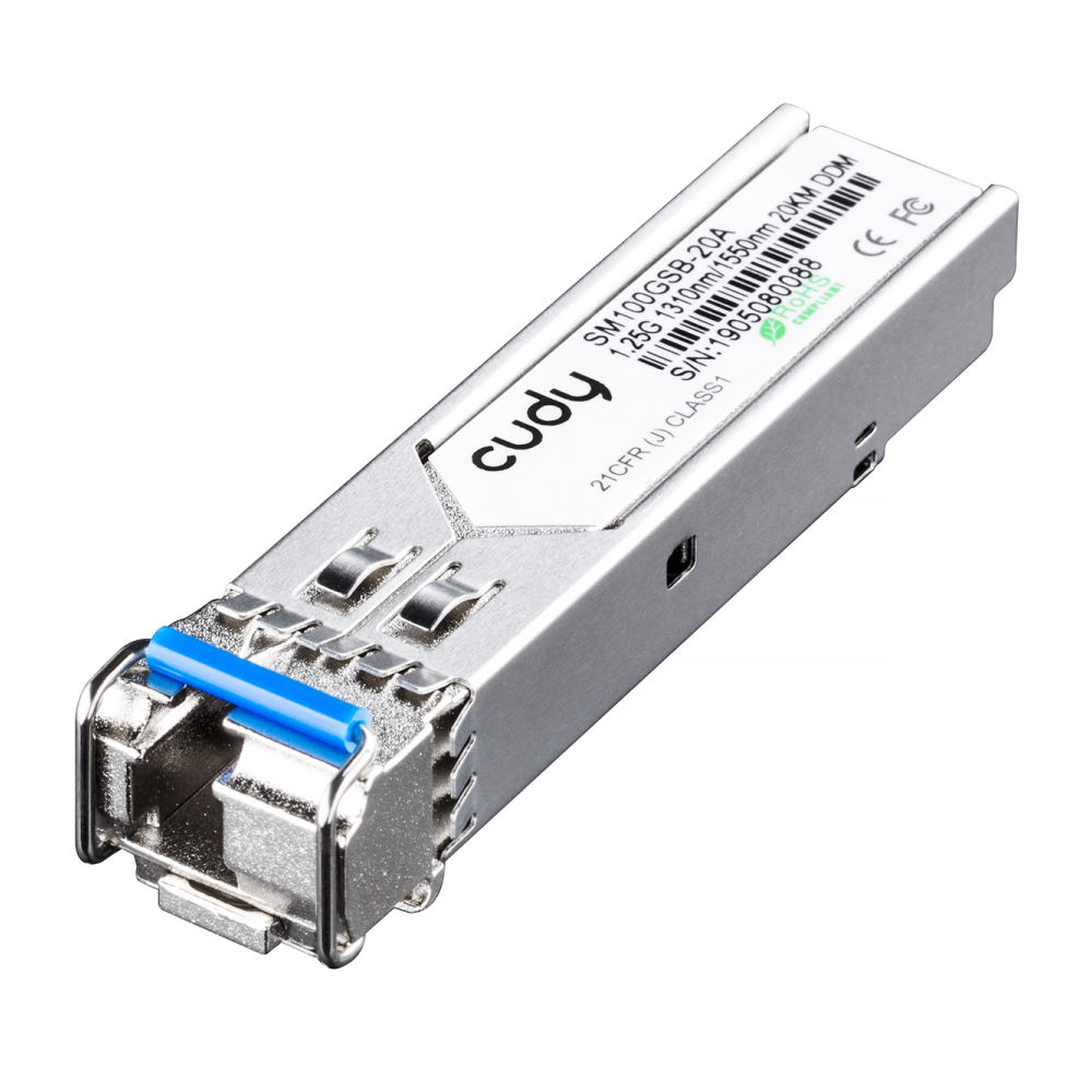 Cudy SM100GSB-20A network transceiver module Copper 1250 Mbit/s SFP – image 2