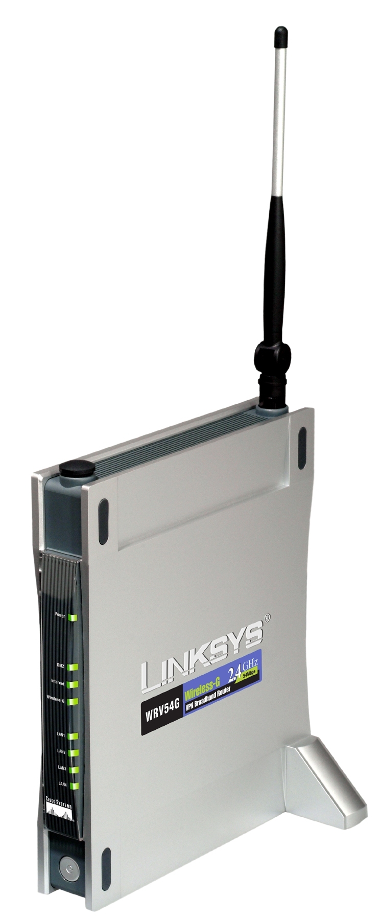Linksys WRV54G wireless router Black, Silver