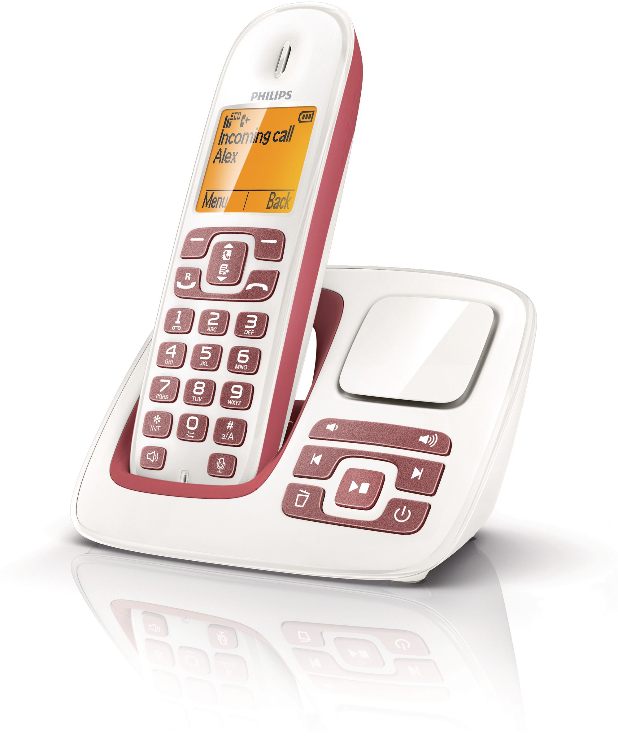 Philips BeNear Cordless phone answer machine CD2951WR/22