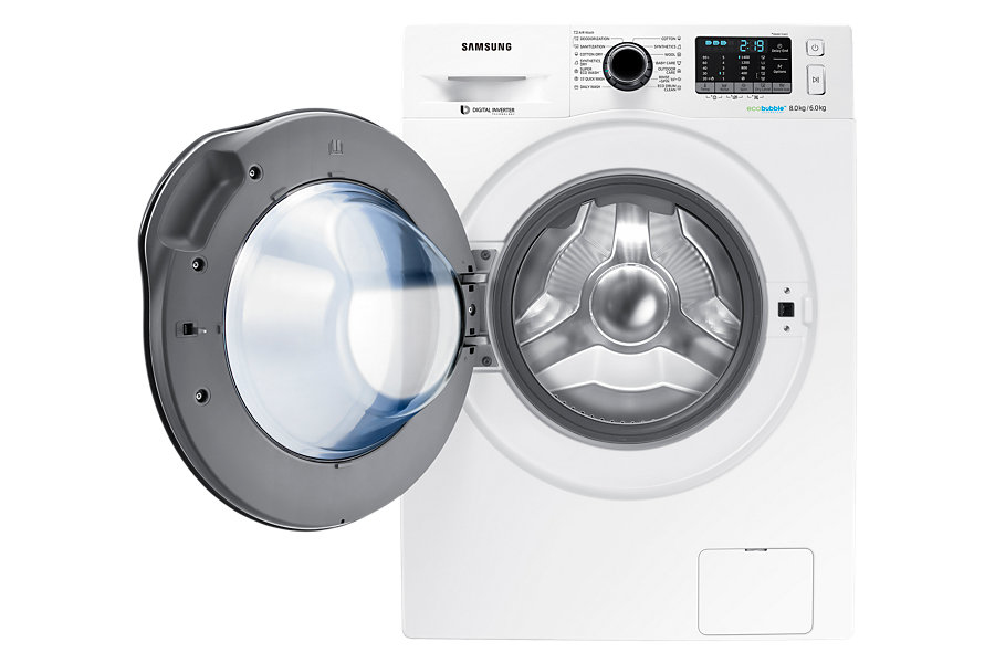 Samsung WD80J5410AWLE washer dryer Freestanding Front-load White – image 4