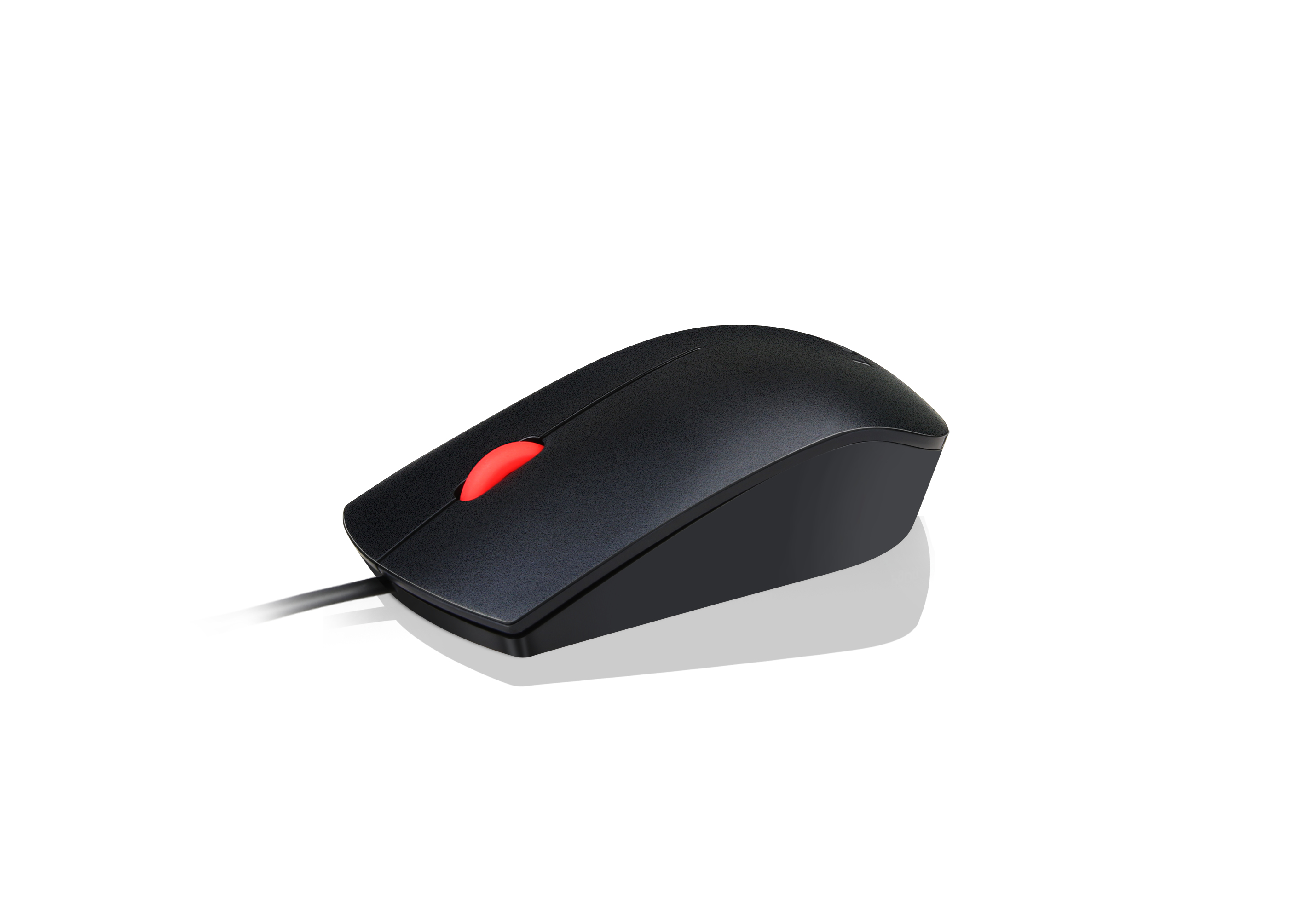 Lenovo Essential USB Mouse 1600 DPI Optical Wired Black 4Y50R20863