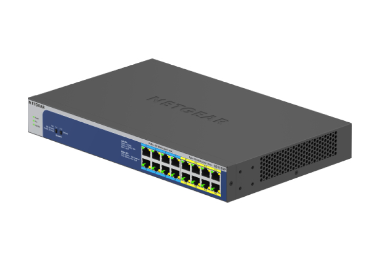 NETGEAR GS516UP-100AJS network switch Unmanaged Gigabit Ethernet (10/100/1000) Power over Ethernet (PoE) Grey – image 2