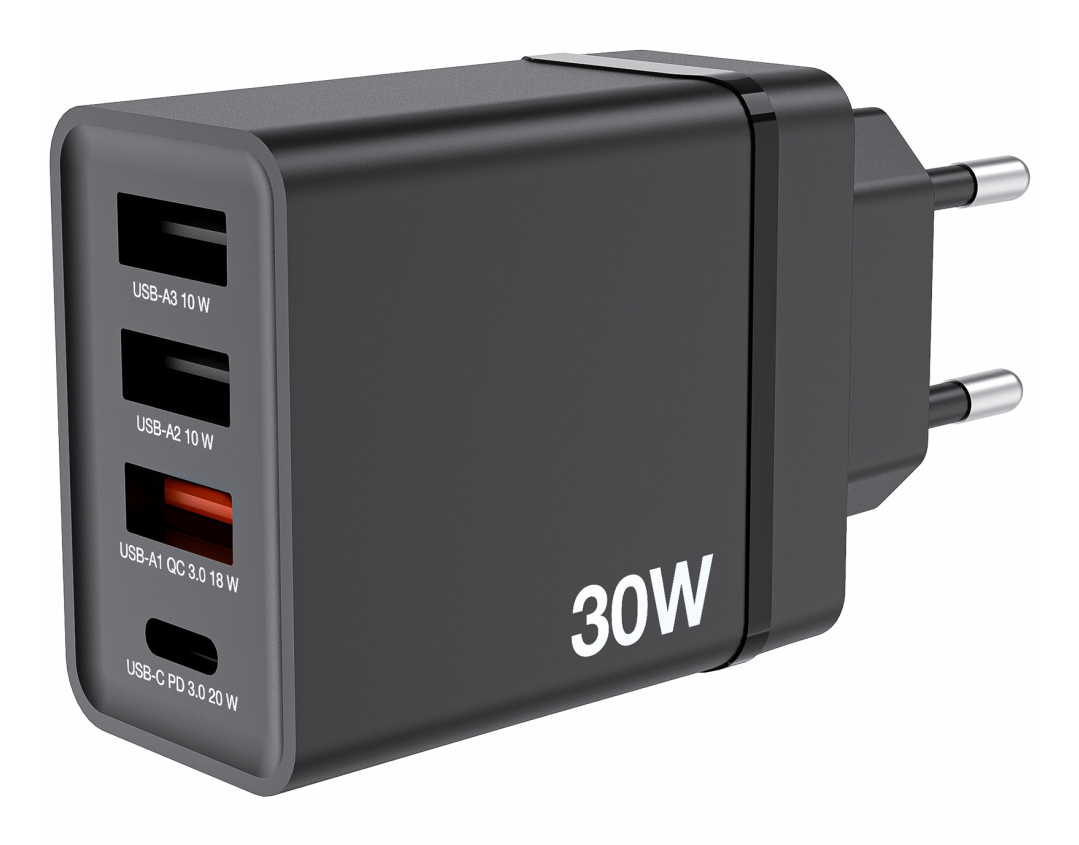 Verbatim 49700 mobile device charger Universal Black AC Fast charging Indoor