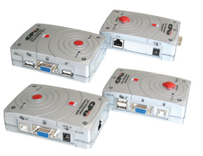 Lindy 32338 KVM switch Silver
