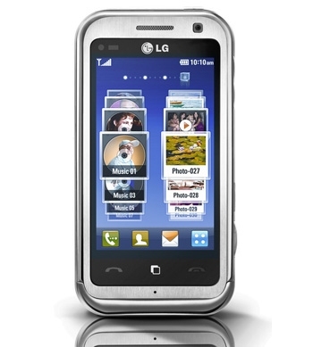 LG KM900 Arena, Silver – image 1