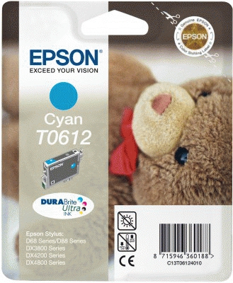 Epson Singlepack Cyan T0612 DURABrite – image 2