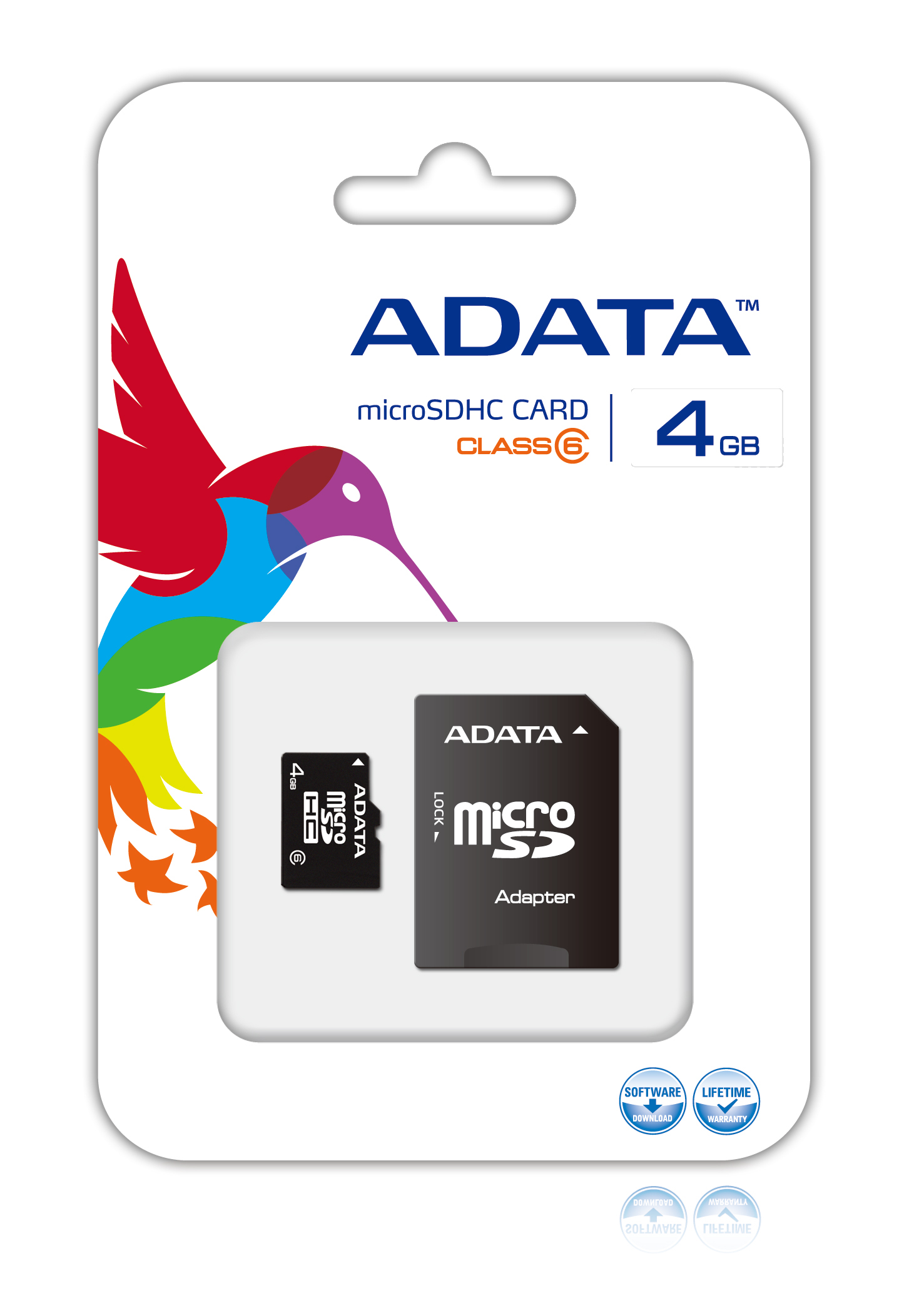 ADATA microSDHC 4GB class6 – image 2