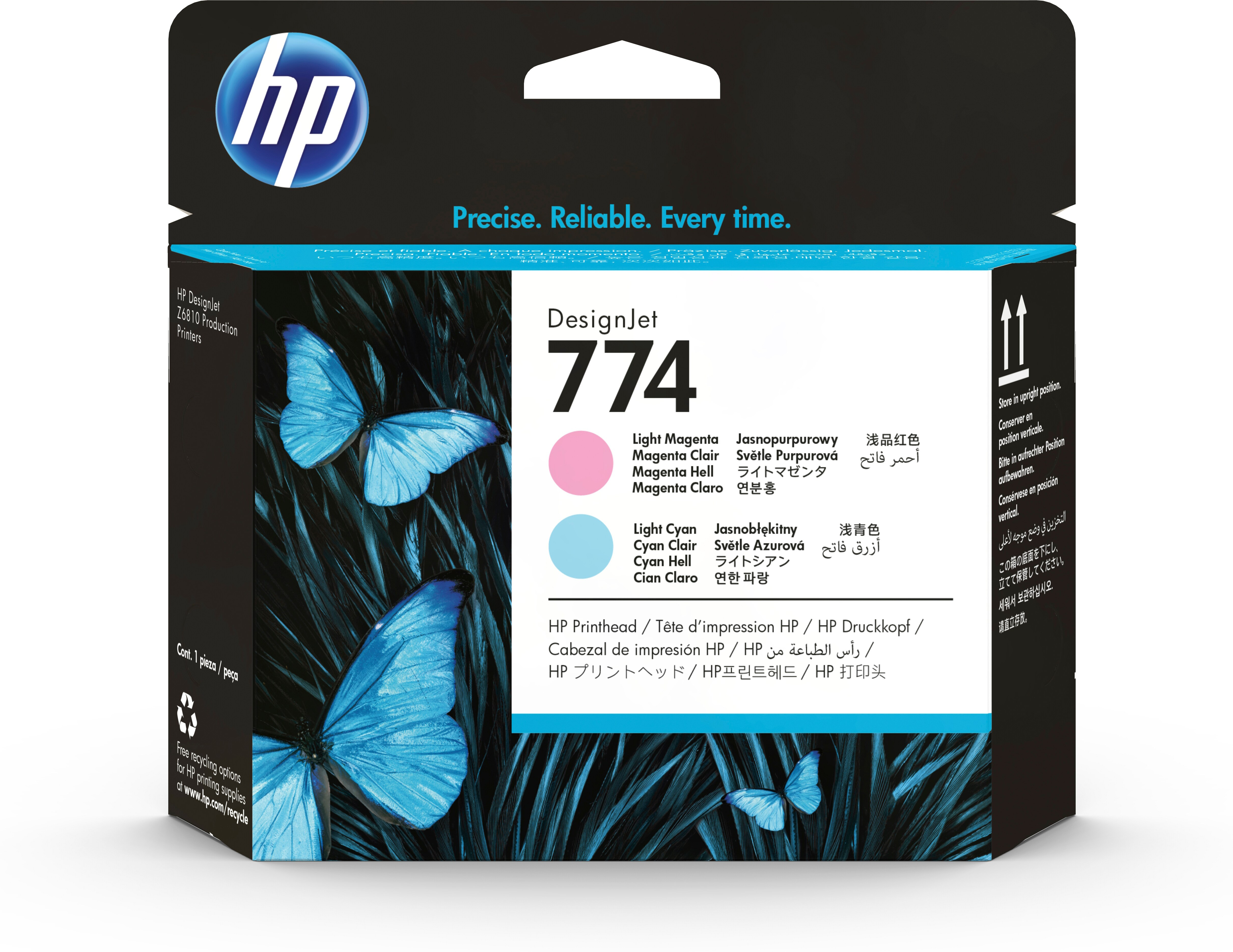 Cabezal de Impresión HP 774 - Magenta Claro - Cian - Original - (P2V98A) - P2V98A Cabezal de Impresión HP 774 - Magenta Claro - Cian - Original - (P2V98A) - P2V98A