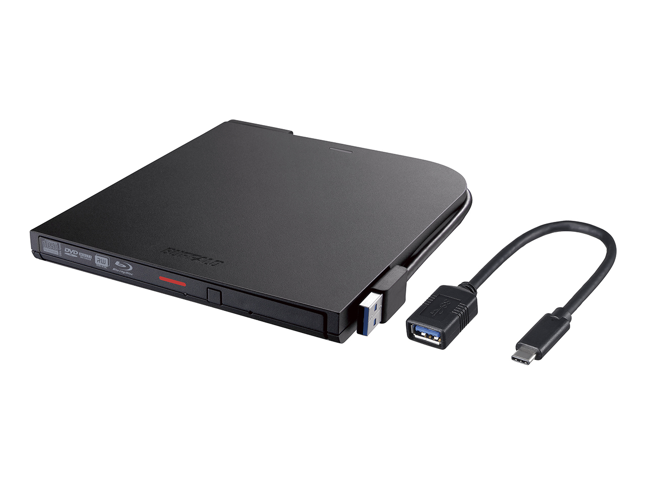 Buffalo BRXL-PT6U3-D optical disc drive Blu-Ray DVD Combo Black – image 1