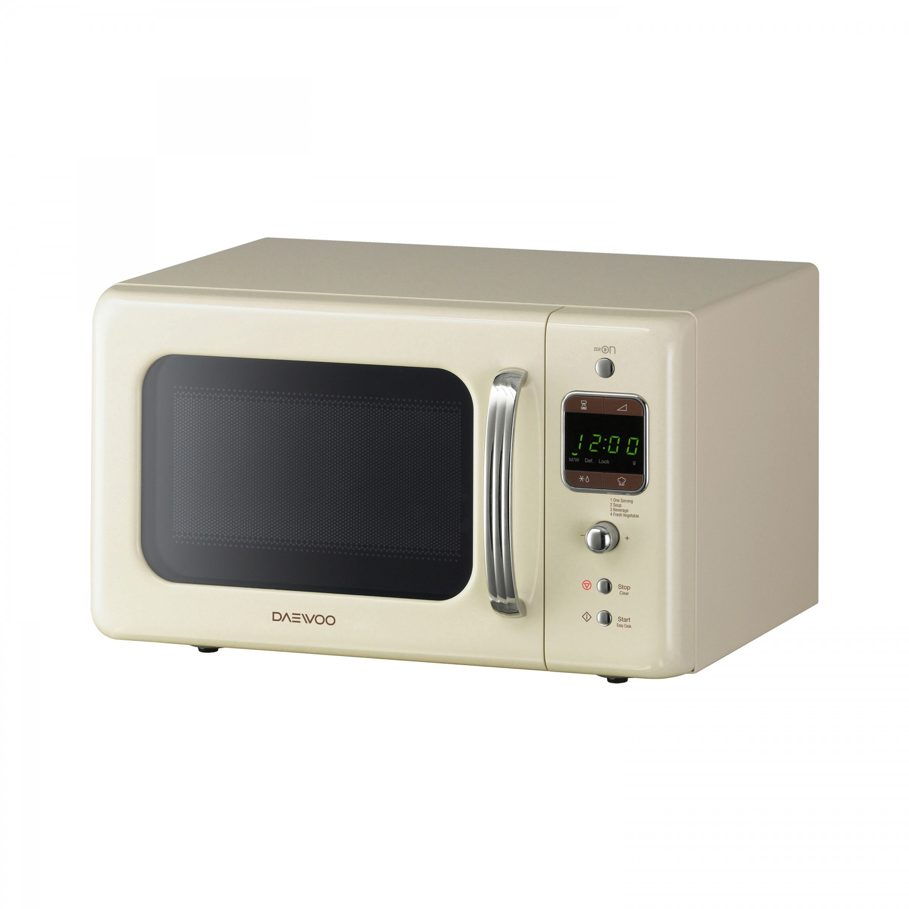 Daewoo KOR-6LBRC microwave Cream Solo microwave Countertop – image 2